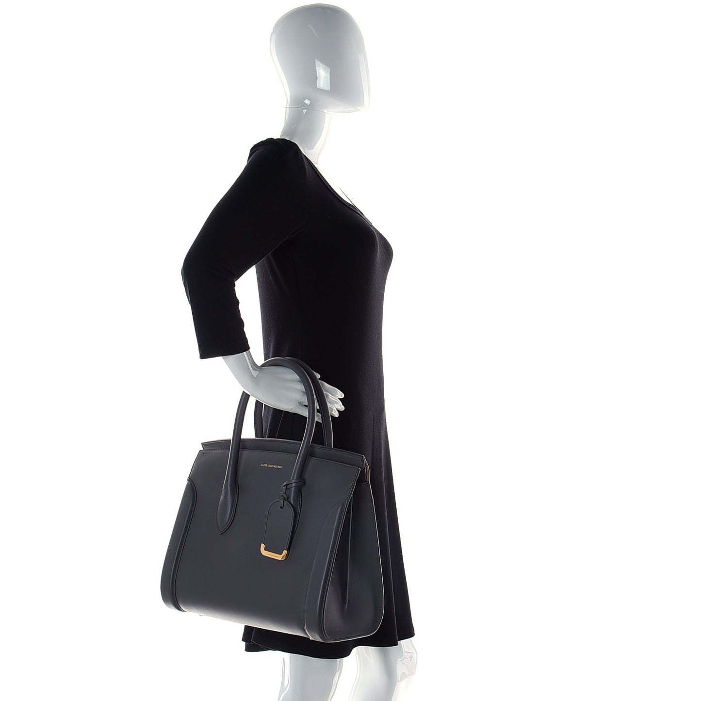 Sweet Calfskin Heroine 35 Grey