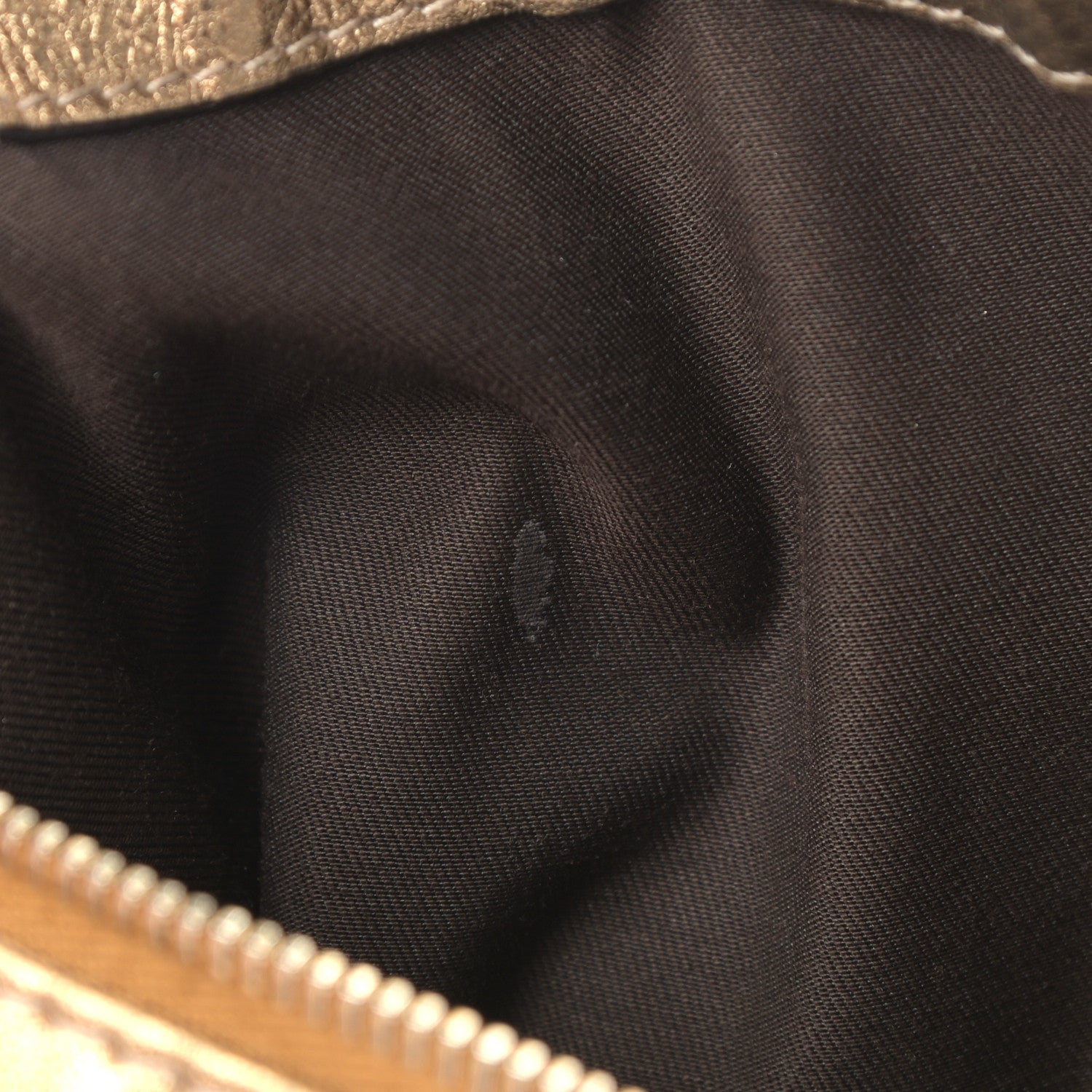 Gucci Monogram Acapulco Medium Hobo Gold 11 of 12