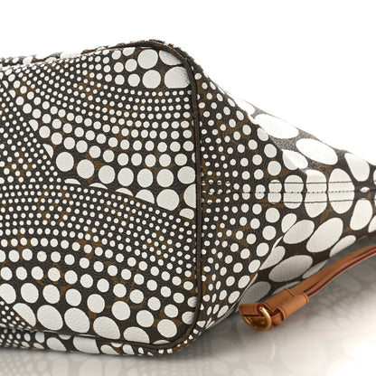 Louis Vuitton Monogram Kusama Waves Neverfull MM White 8 of 8