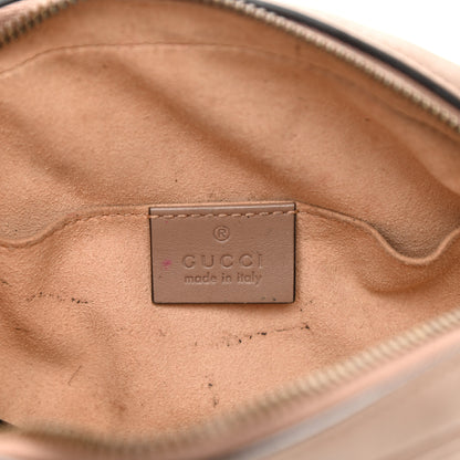 Gucci Calfskin Matelasse GG Marmont Belt Bag 85 34 Porcelain Rose 6 of 15