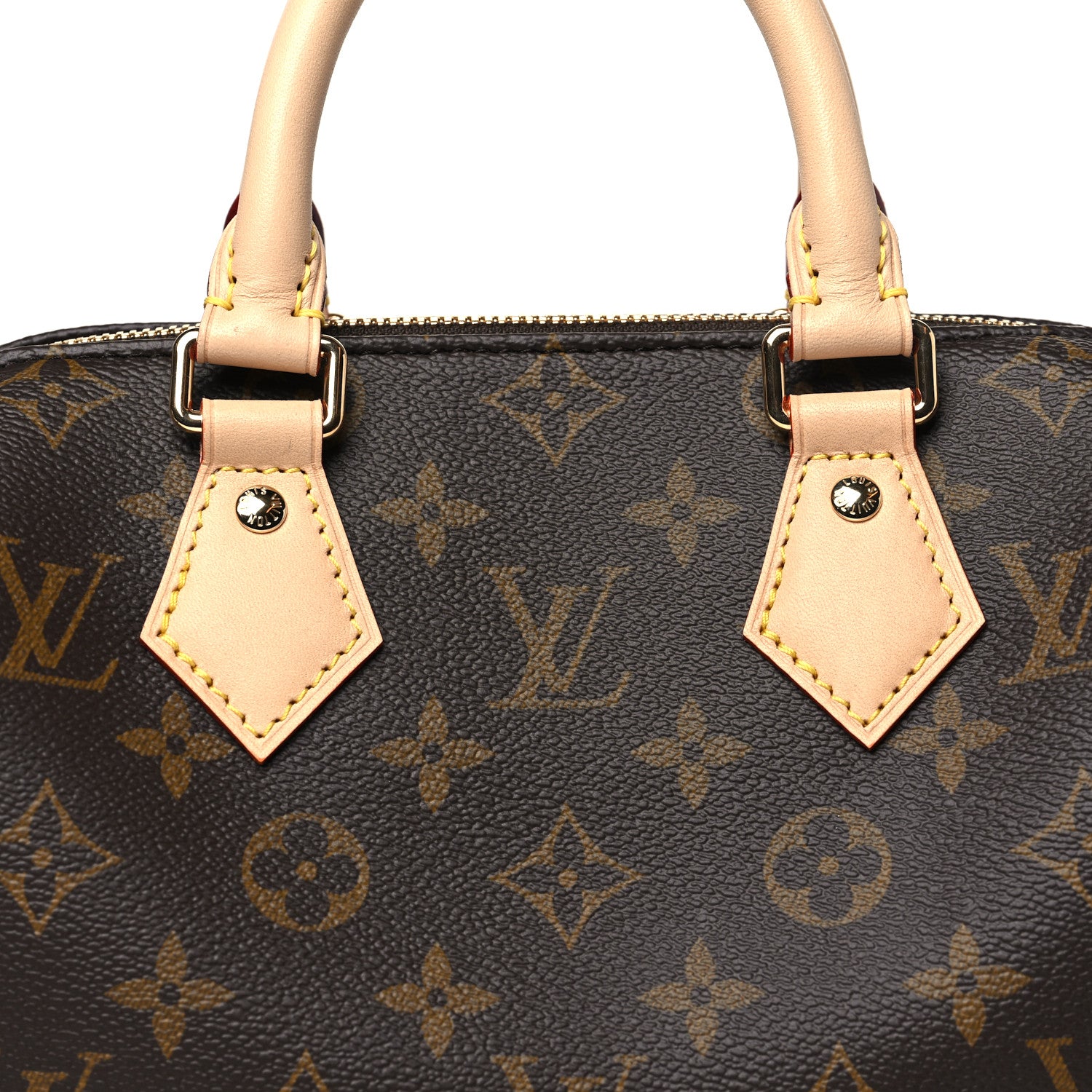 Louis Vuitton Monogram Speedy Bandouliere 20 Beige 7 of 10