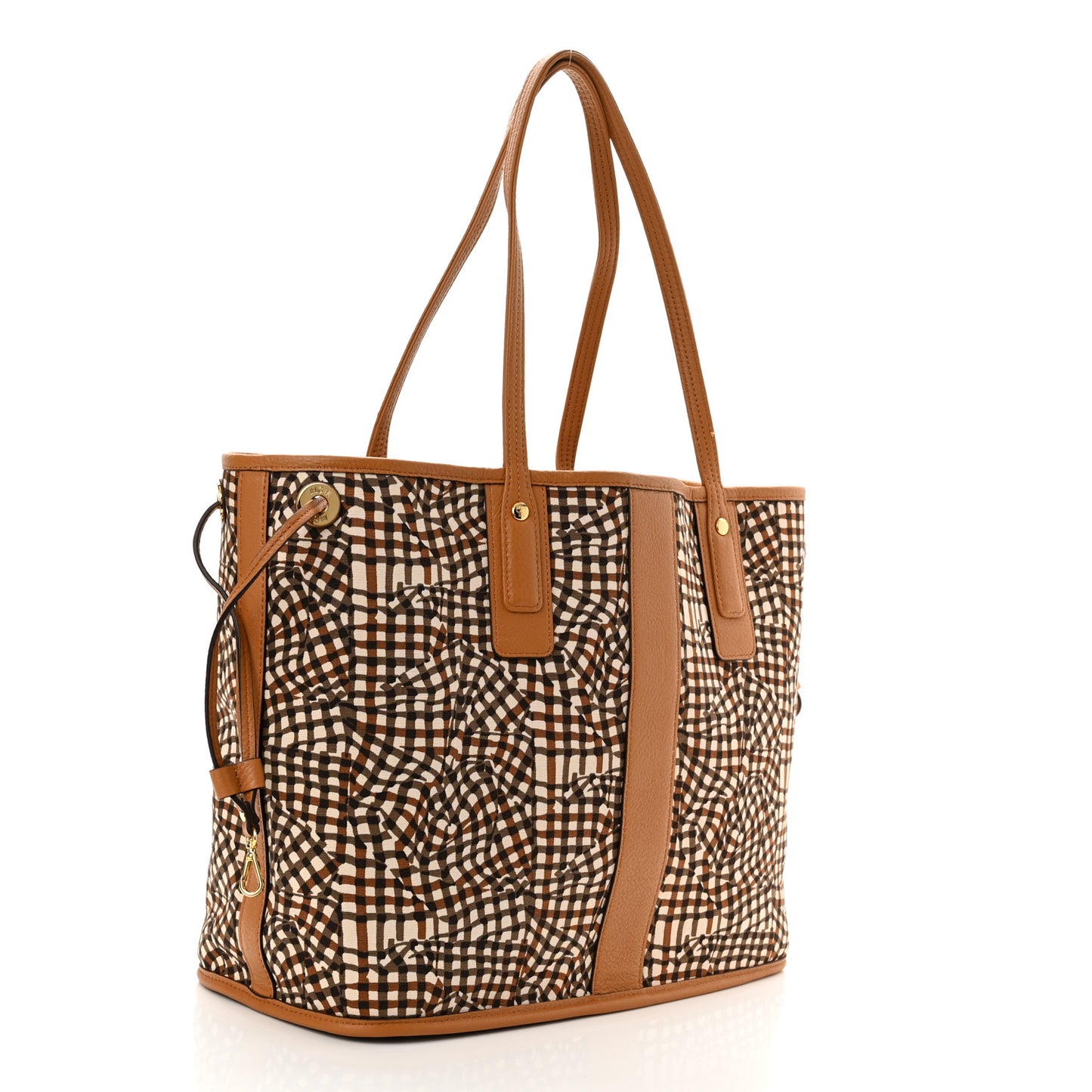 Visetos Medium Liz Reversible Shopper Tote Cognac