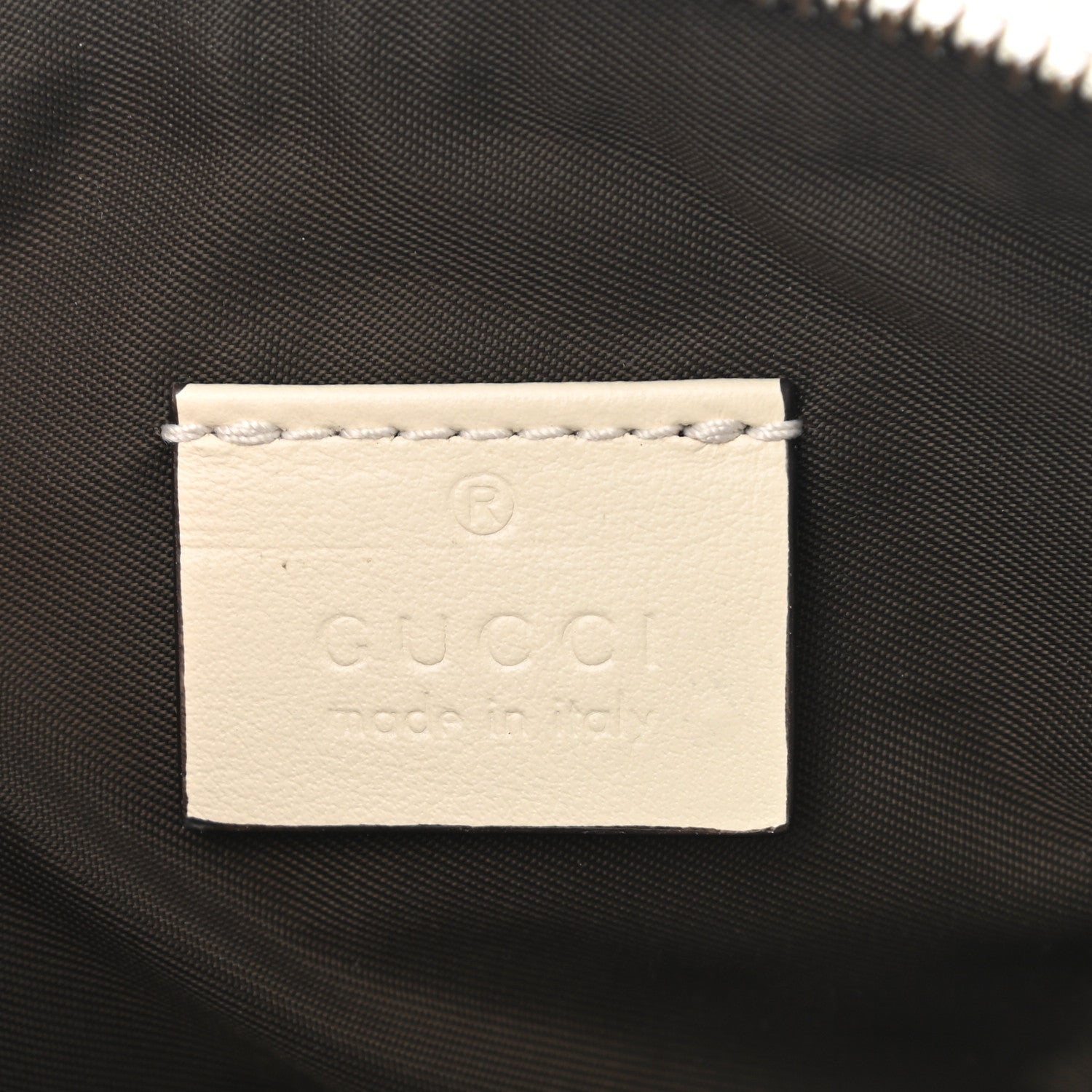 Gucci Calfskin Matelasse GG Marmont Pouch Cosmetic Case White 7 of 8