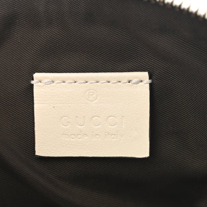 Gucci Calfskin Matelasse GG Marmont Pouch Cosmetic Case White 7 of 8