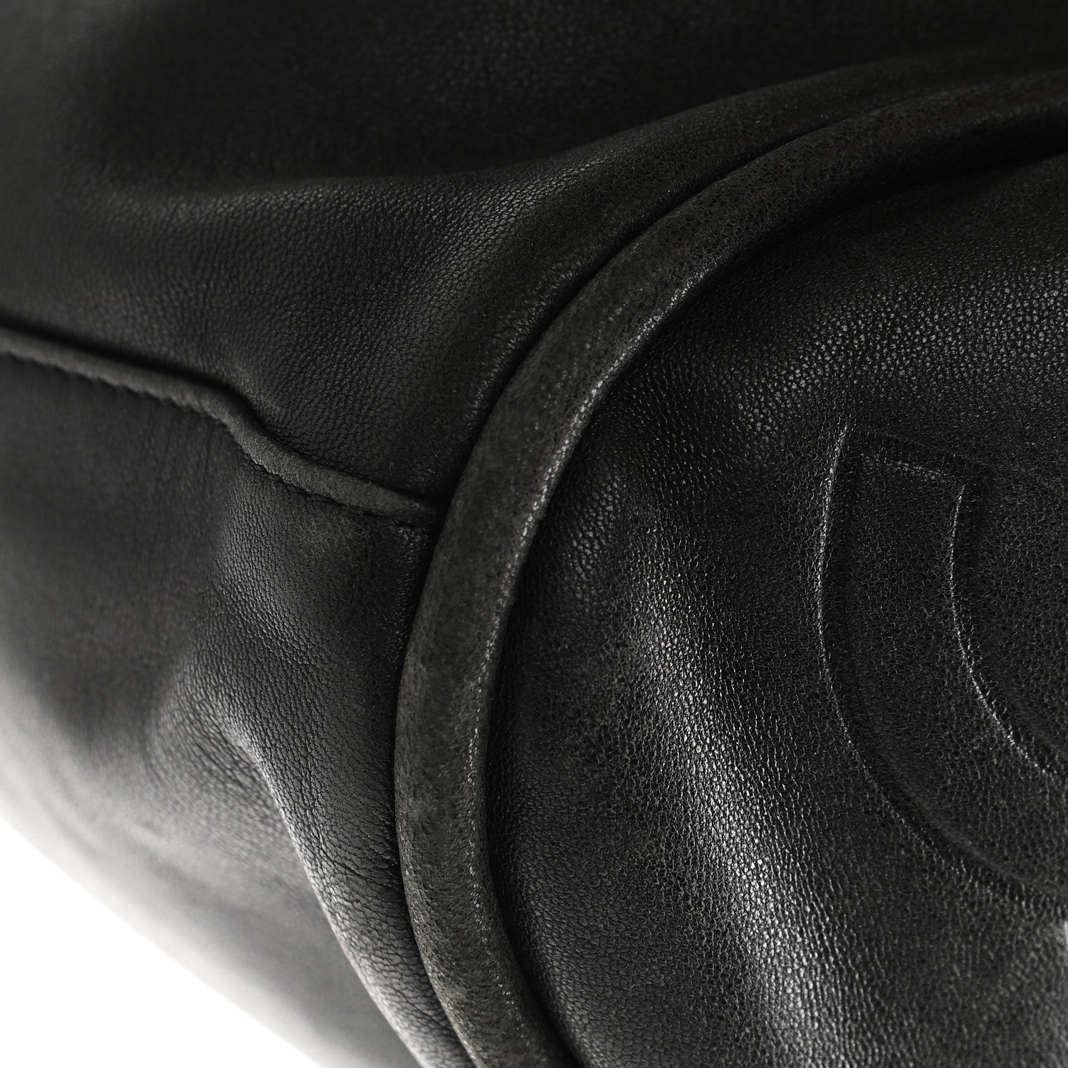 Chanel Lambskin Large Ultimate Soft Tote Black 12 of 13