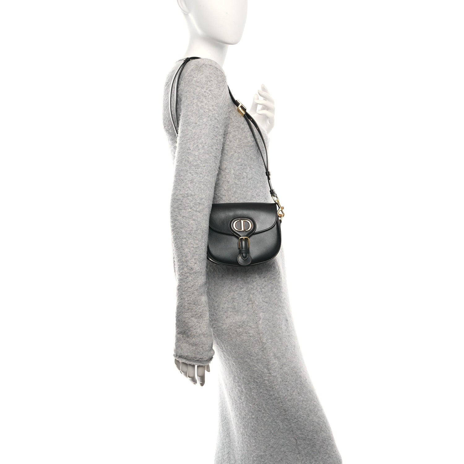 Christian Dior Box Calfskin Small Bobby Flap Black 2 of 9