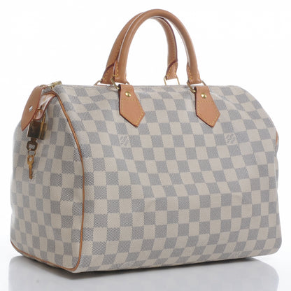 Louis Vuitton Damier Azur Speedy 30 3 of 7