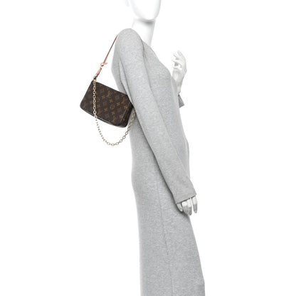 Louis Vuitton Monogram Chain Pochette Accessories 2 of 10