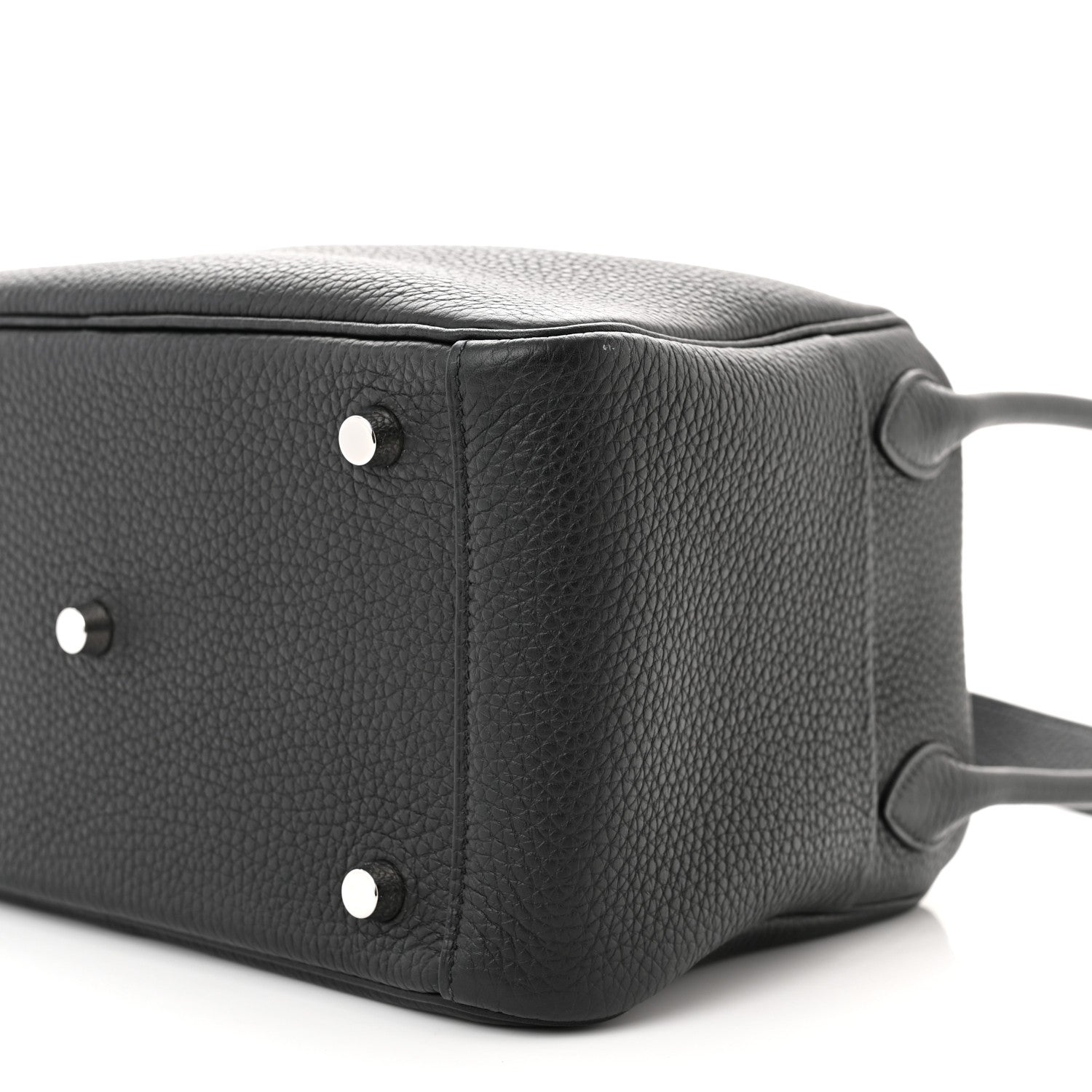 Hermes Taurillon Clemence Lindy 26 Black 10 of 12
