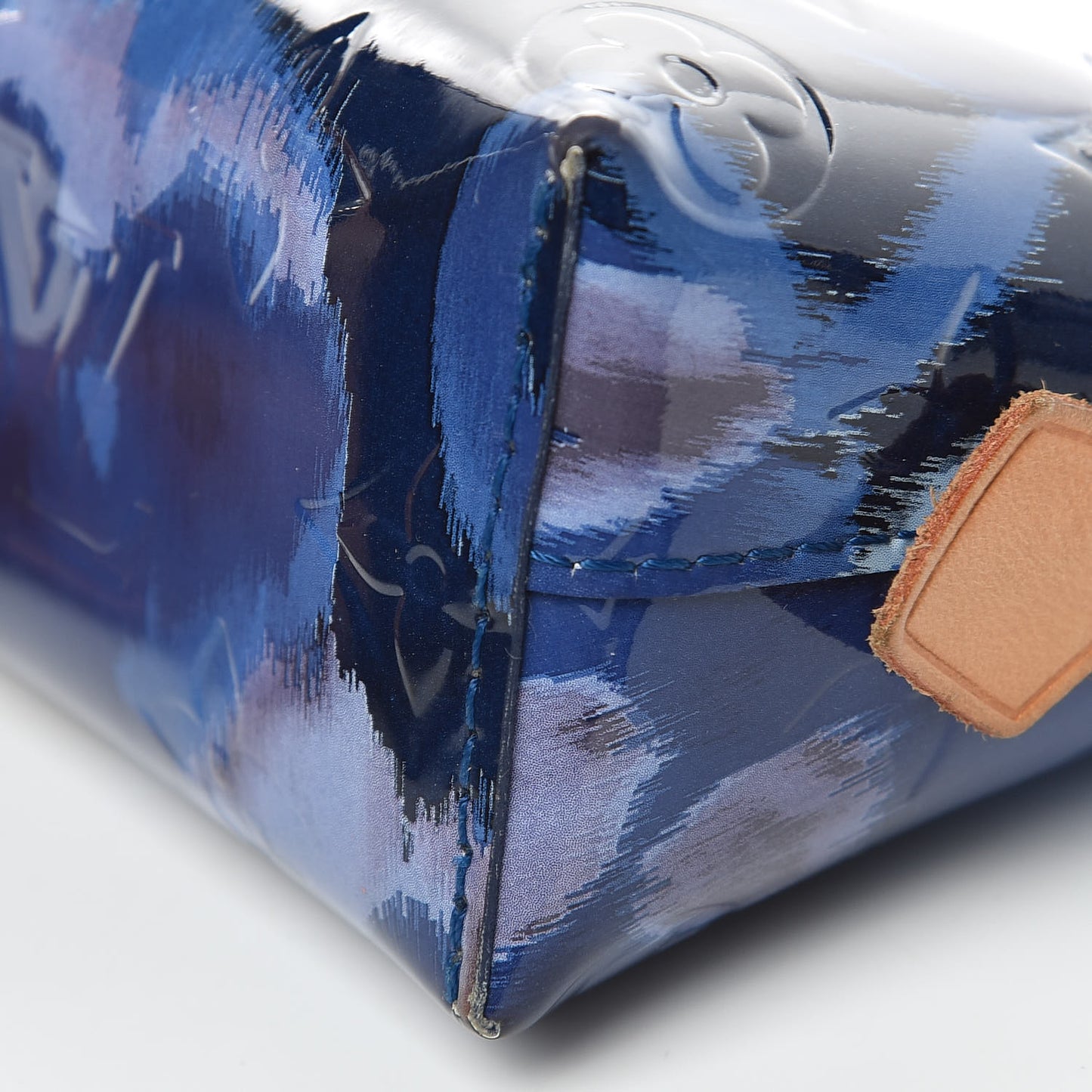 Vernis Ikat Cosmetic Pouch Grand Blue