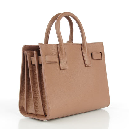 Saint Laurent Grained Calfskin Nano Sac De Jour Poudre Fard 3 of 7
