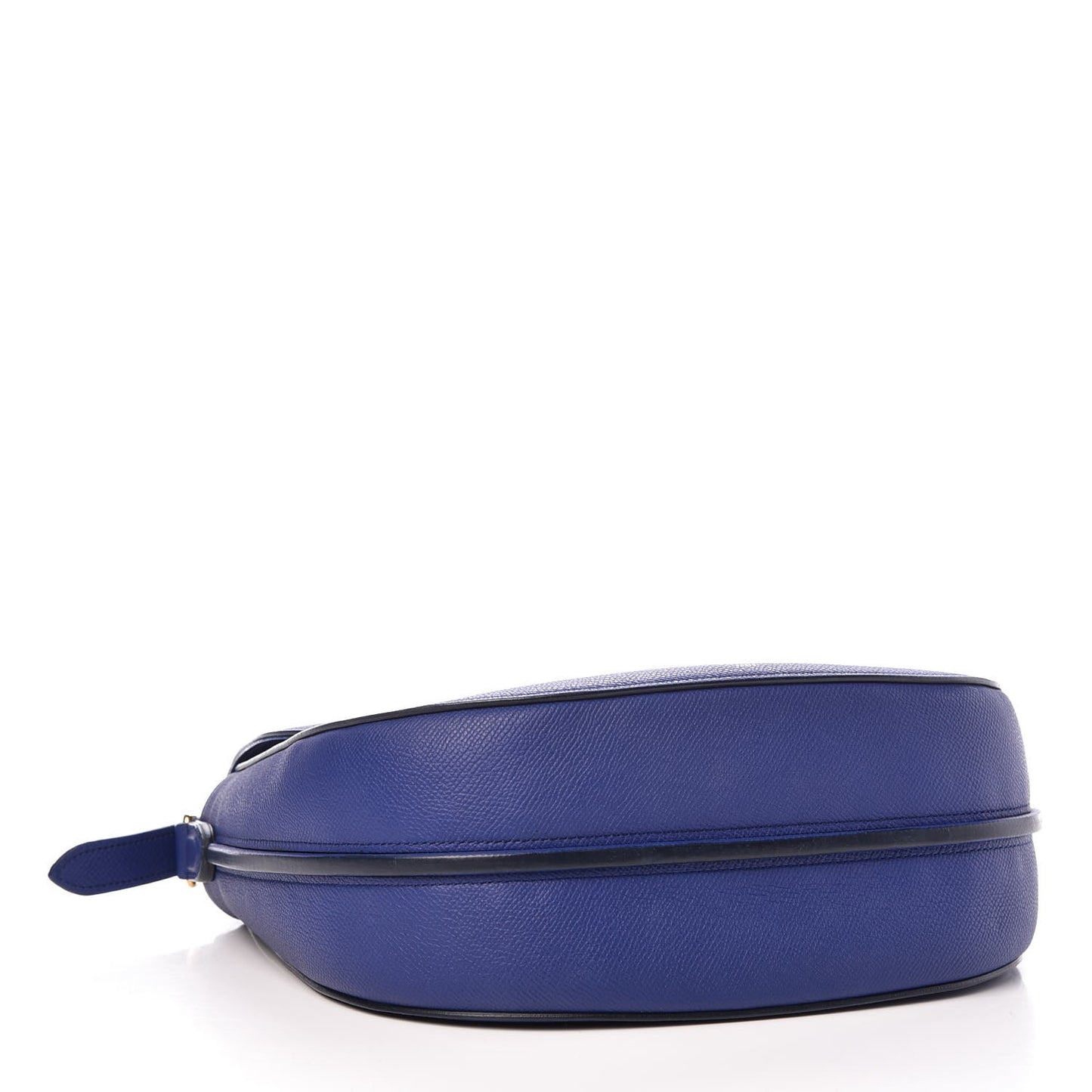 Grained Calfskin Medium Trotteur Indigo