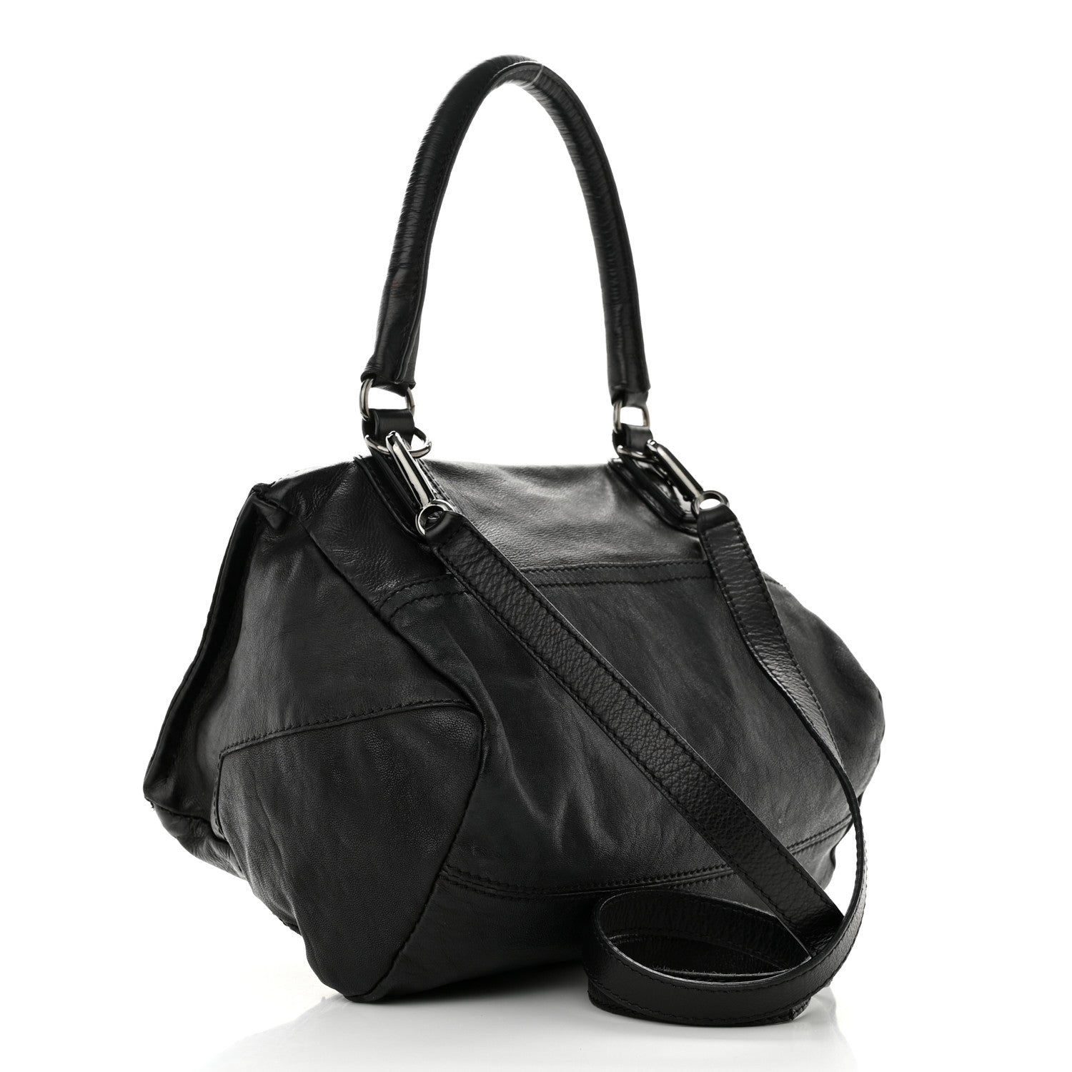 Givenchy Calfskin Patchwork Small Pandora Black 3 of 17
