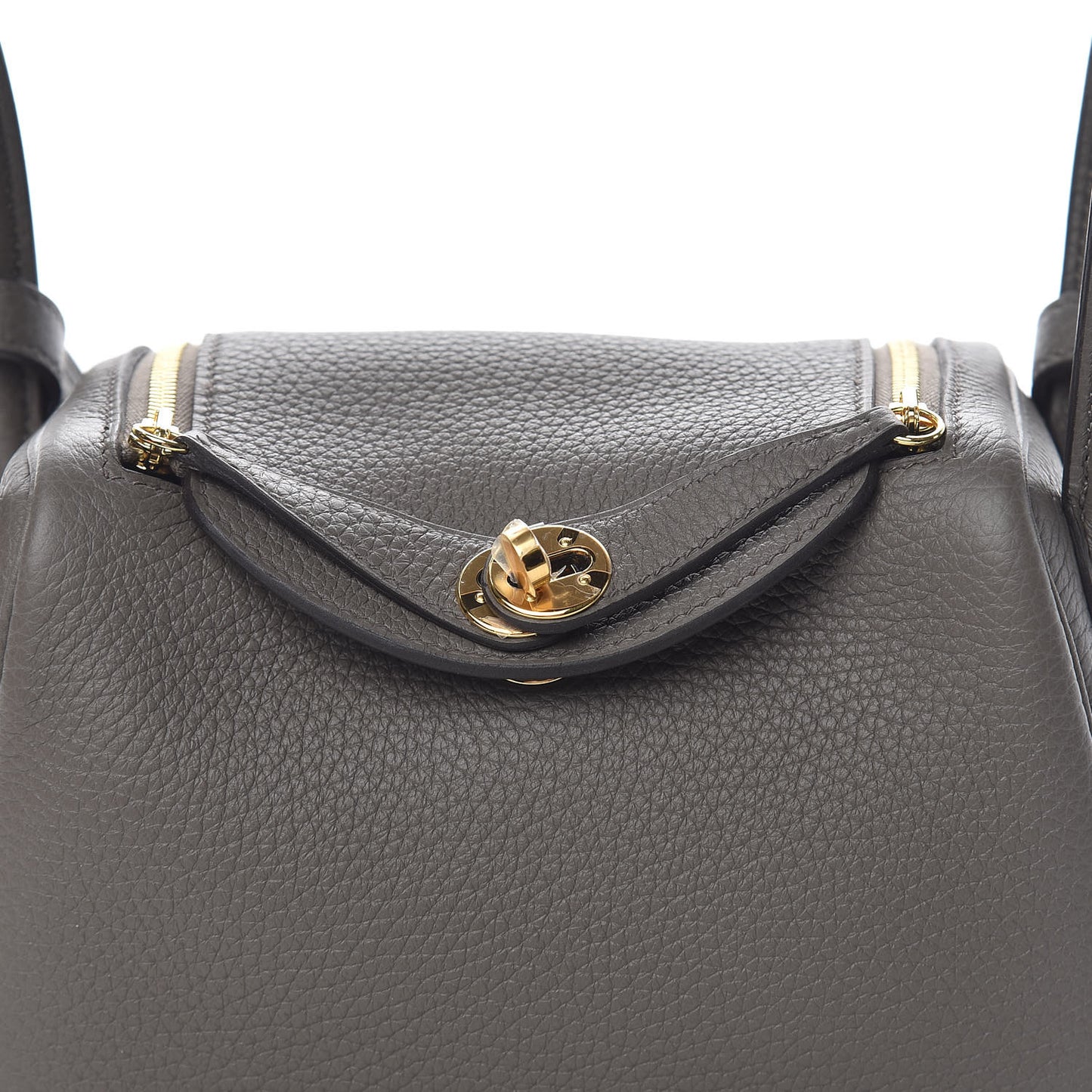 Taurillon Clemence Mini Lindy 20 Etain