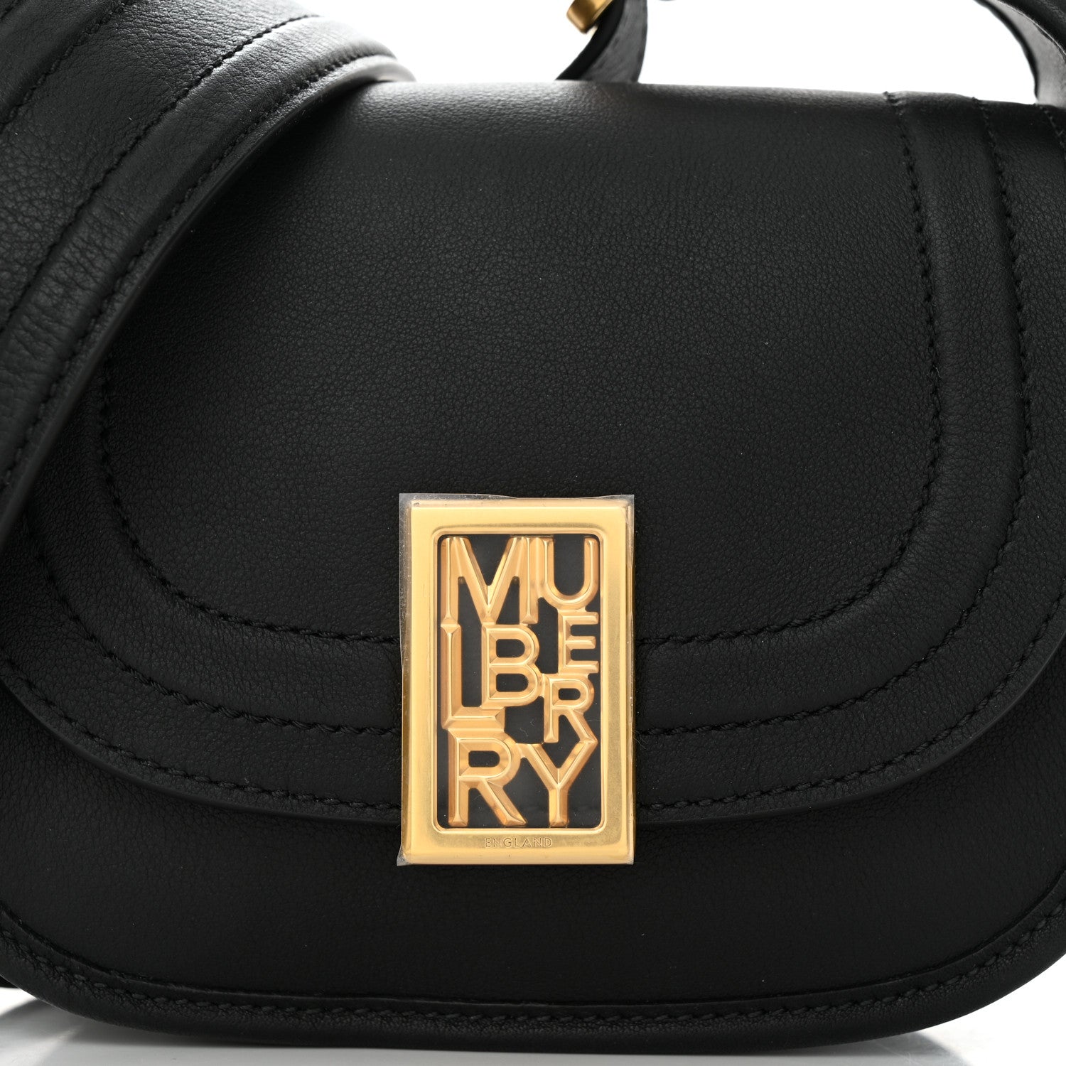 Mulberry Silky Calfskin Mini Sadie Satchel Black 9 of 11