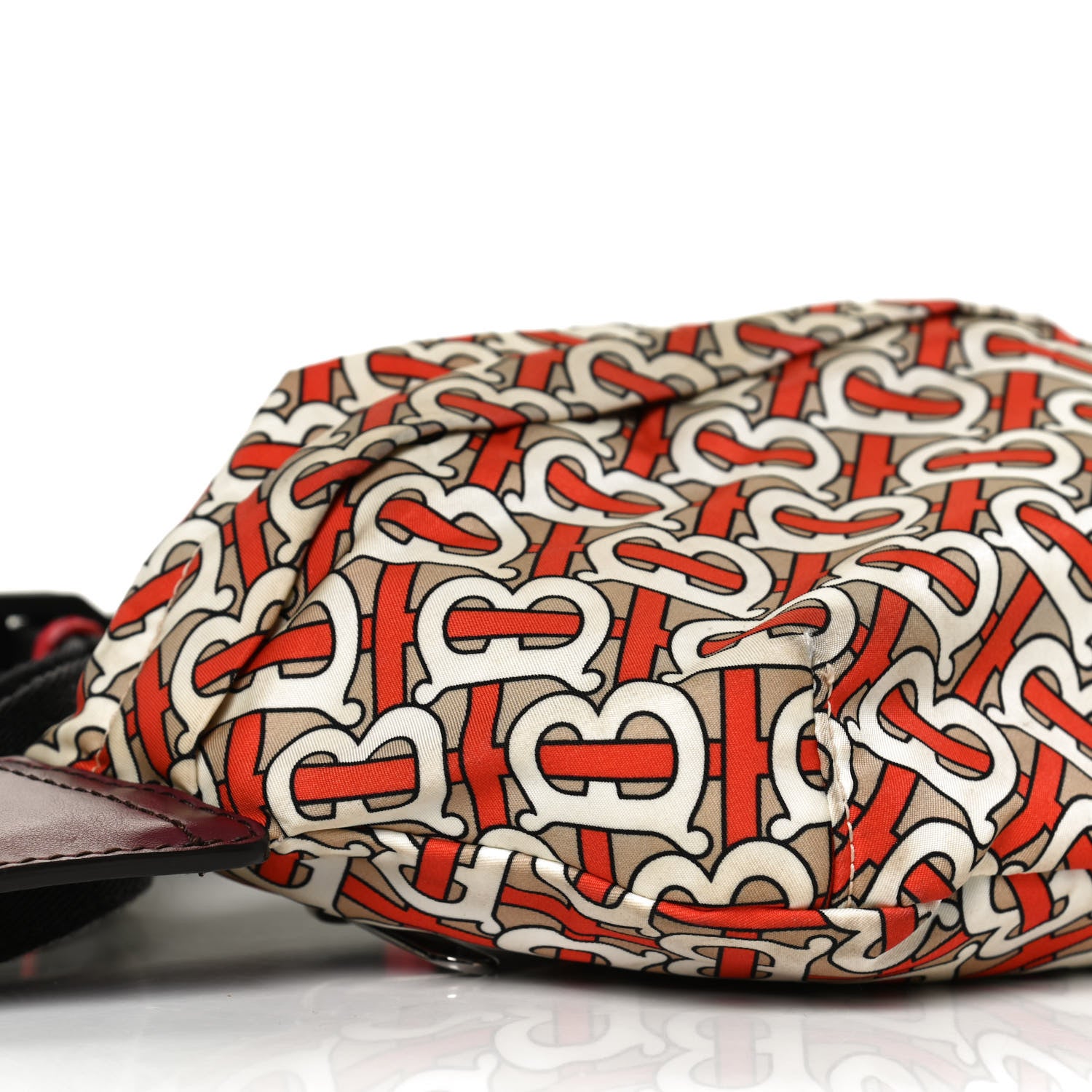 Burberry Nylon Monogram TB Sonny Bum Bag Vermillion 8 of 9