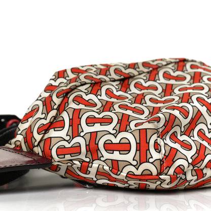Burberry Nylon Monogram TB Sonny Bum Bag Vermillion 8 of 9