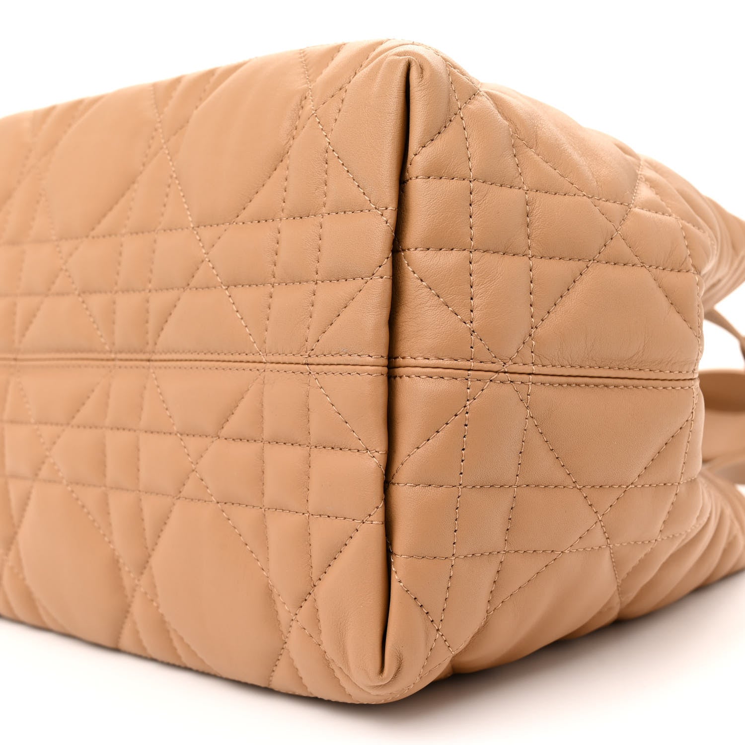 Christian Dior Calfskin Macrocannage Medium Toujours Tan 11 of 13