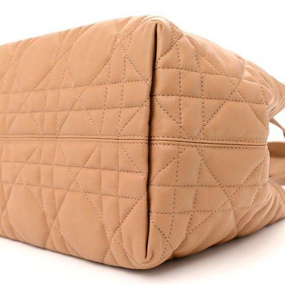 Christian Dior Calfskin Macrocannage Medium Toujours Tan 11 of 13