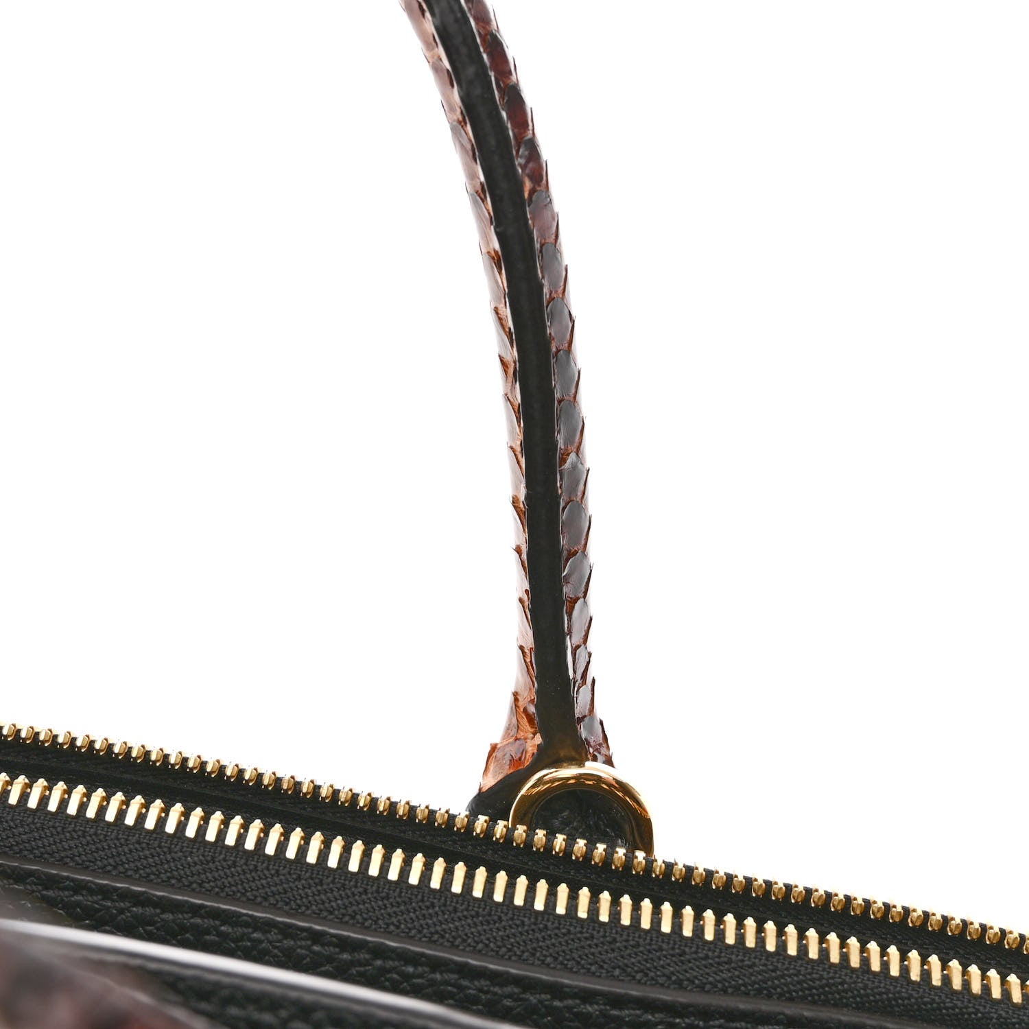 Louis Vuitton Taurillon Snakeskin City Steamer Black 11 of 12