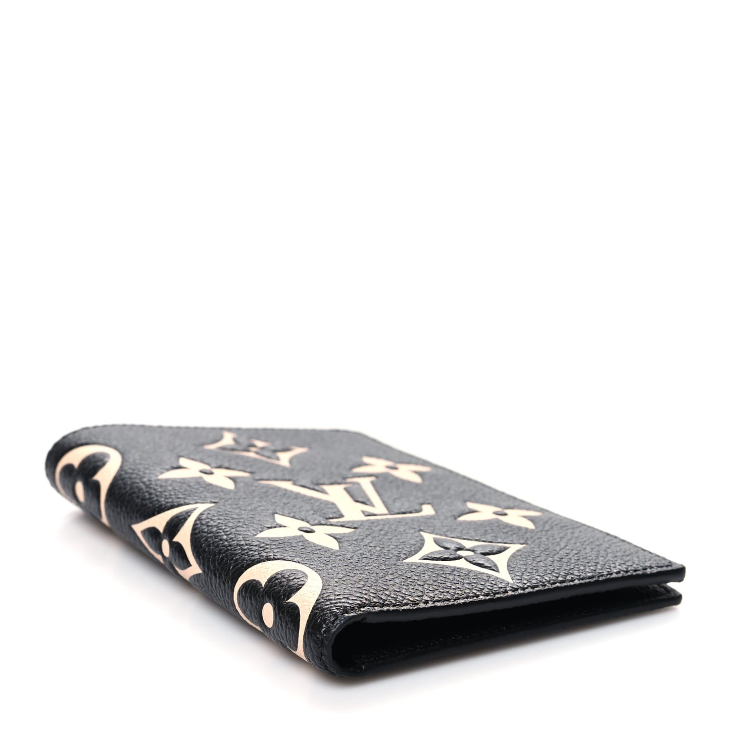 Empreinte Monogram Giant Passport Cover Black Beige