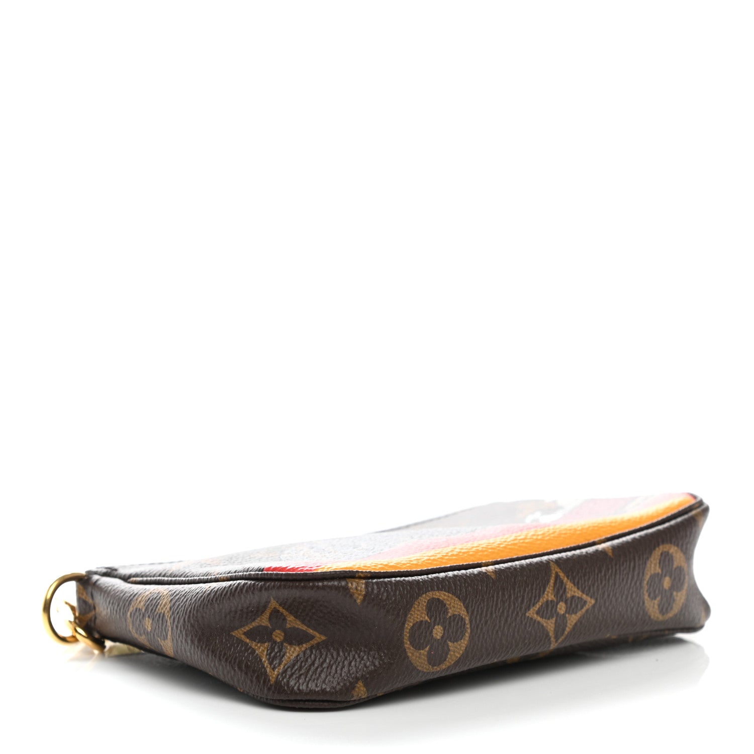 Louis Vuitton Damier Ebene 2015 Christmas Animation Mini Pochette Accessories 4 of 7