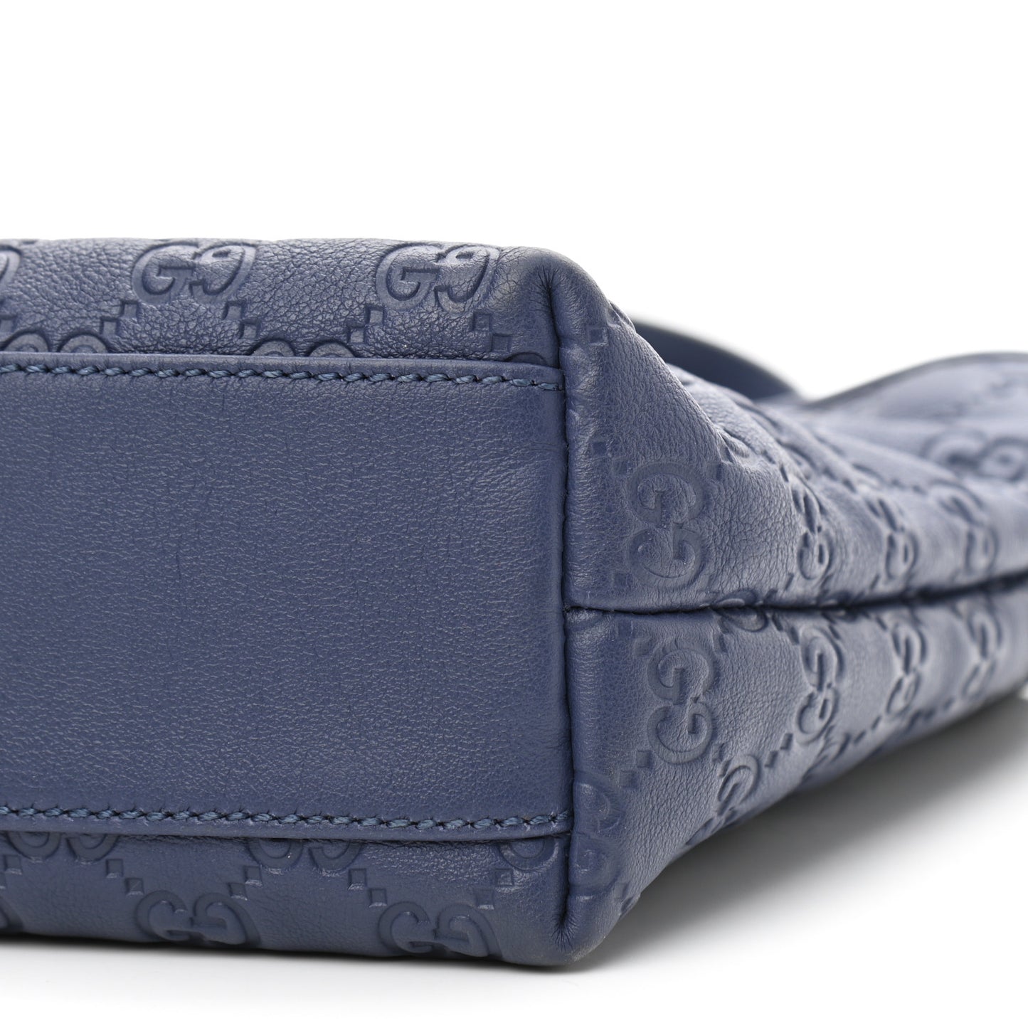 Guccissima Small Joy Tote Blue