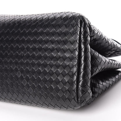 Bottega Veneta Light Calf Intrecciato Small Roma Black 11 of 12