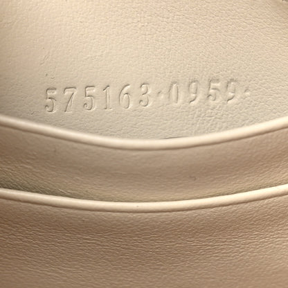 Gucci Calfskin Matelasse Mini GG Marmont 2.0 Bucket Bag White 6 of 11
