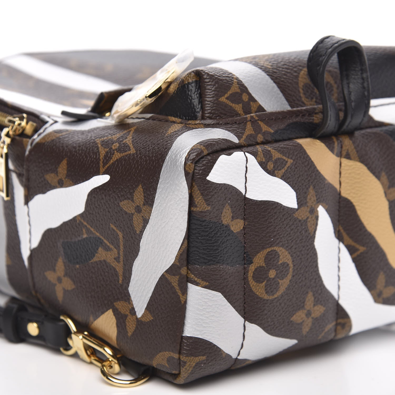 Louis Vuitton X LOL Monogram Palm Springs Backpack Mini Gold Silver 7 of 9