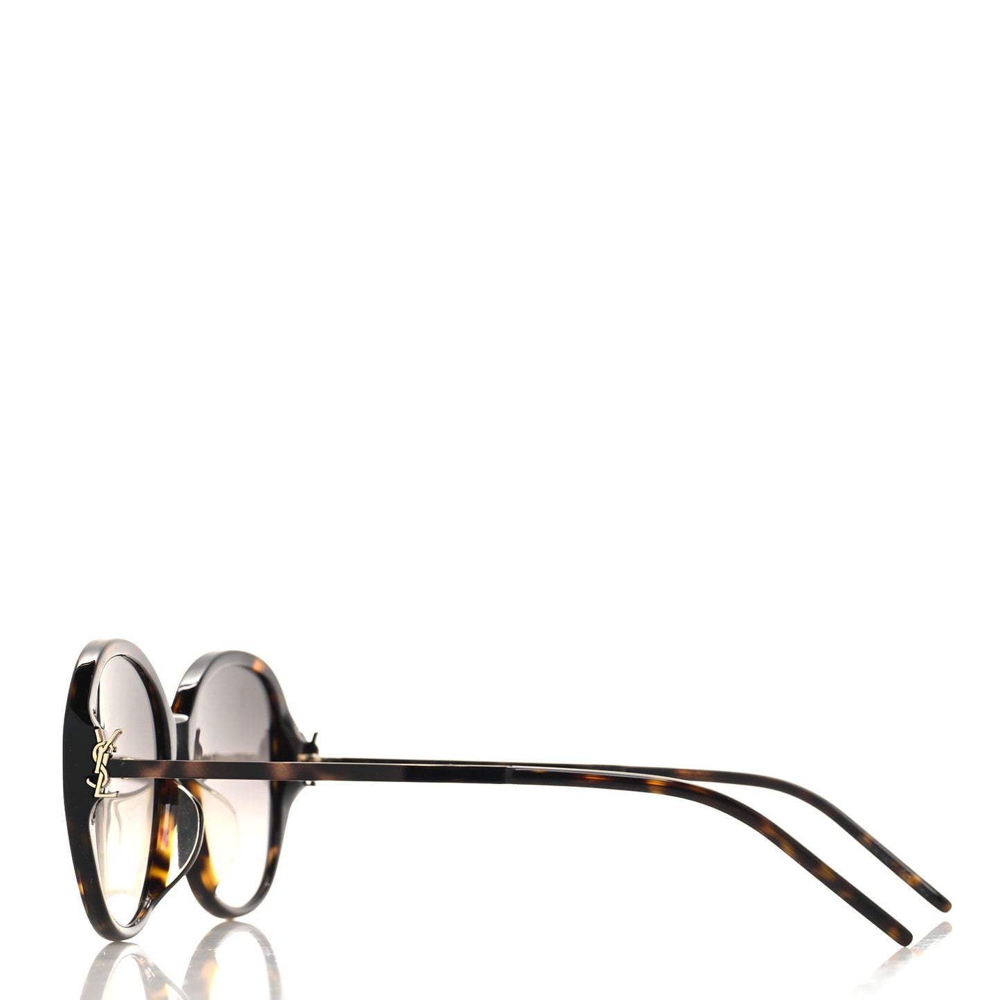 Square Acetate Metal SLM48S Sunglasses Tortoise