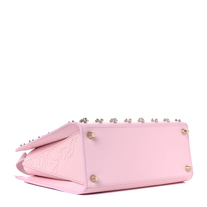 Christian Louboutin Calfskin Spikes Loubinthesky Medium Paloma Pink 4 of 12
