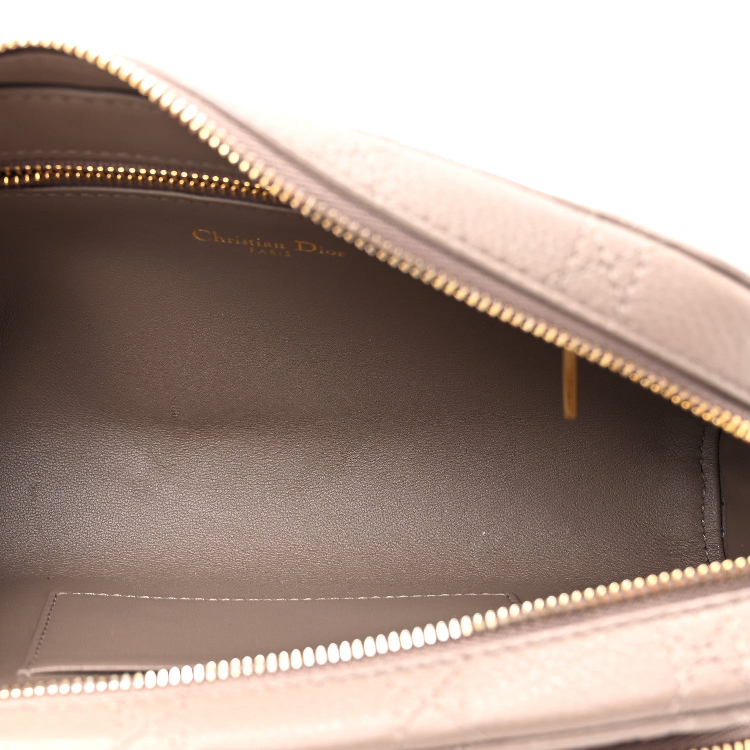 Christian Dior Supple Calfskin Caro Double Pouch Warm Taupe 5 of 16
