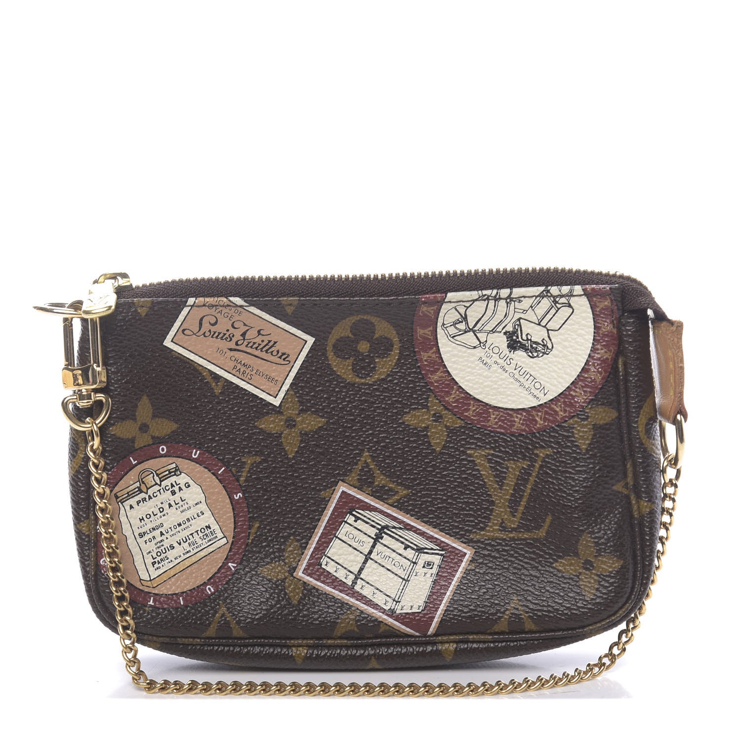 Louis Vuitton Monogram Patch Mini Pochette Accessories 1 of 9