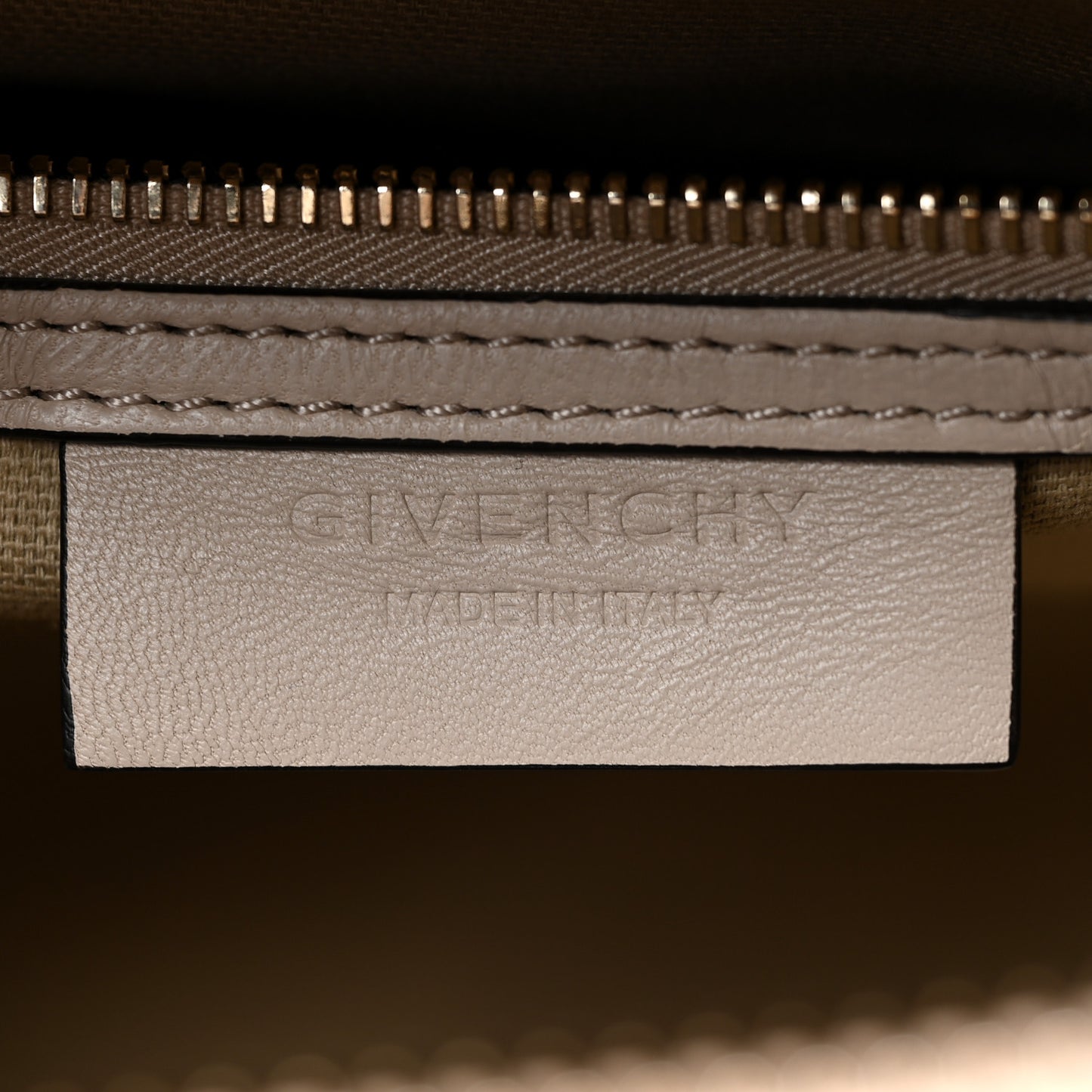 Calfskin Crocodile Embossed Mini Antigona Dune
