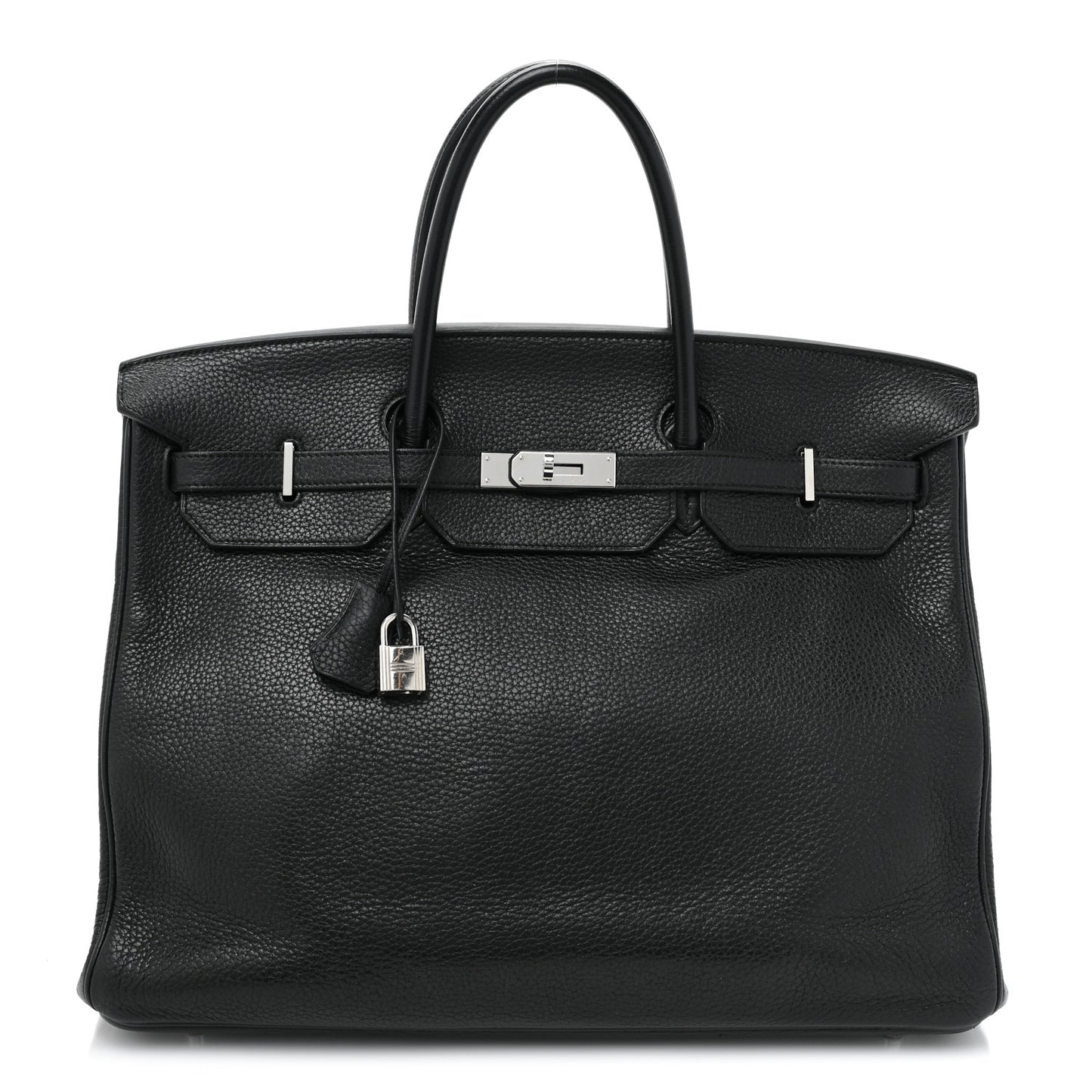 Taurillon Clemence Birkin 40 Black