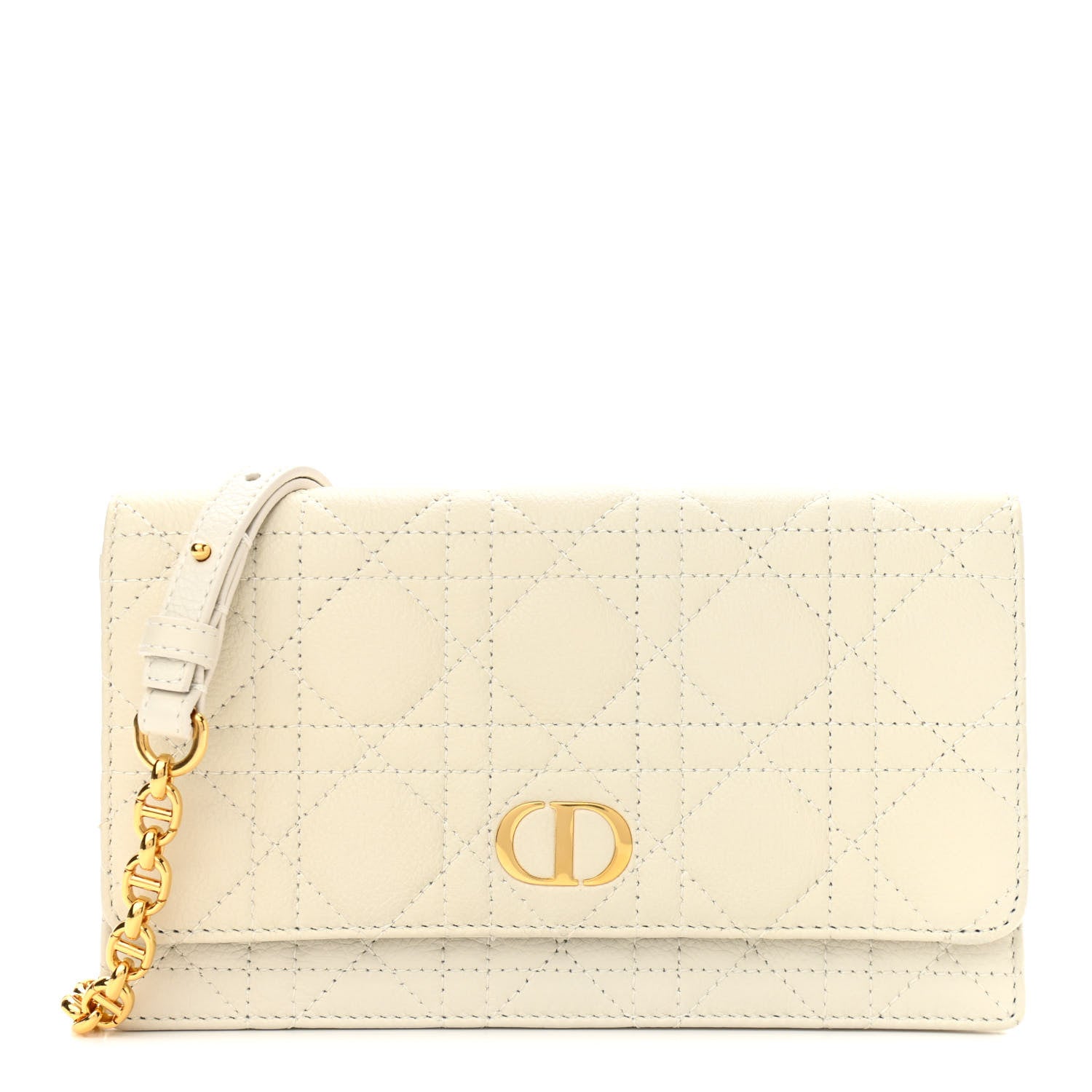 Christian Dior Supple Calfskin Caro Belt Bag Latte 1 of 12