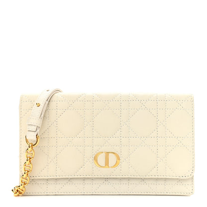 Christian Dior Supple Calfskin Caro Belt Bag Latte 1 of 12
