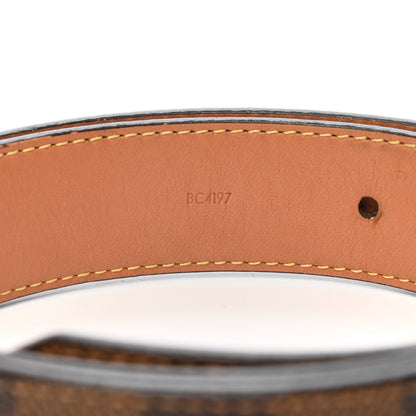 Louis Vuitton Damier Ebene Essential V Belt 80 32 6 of 8