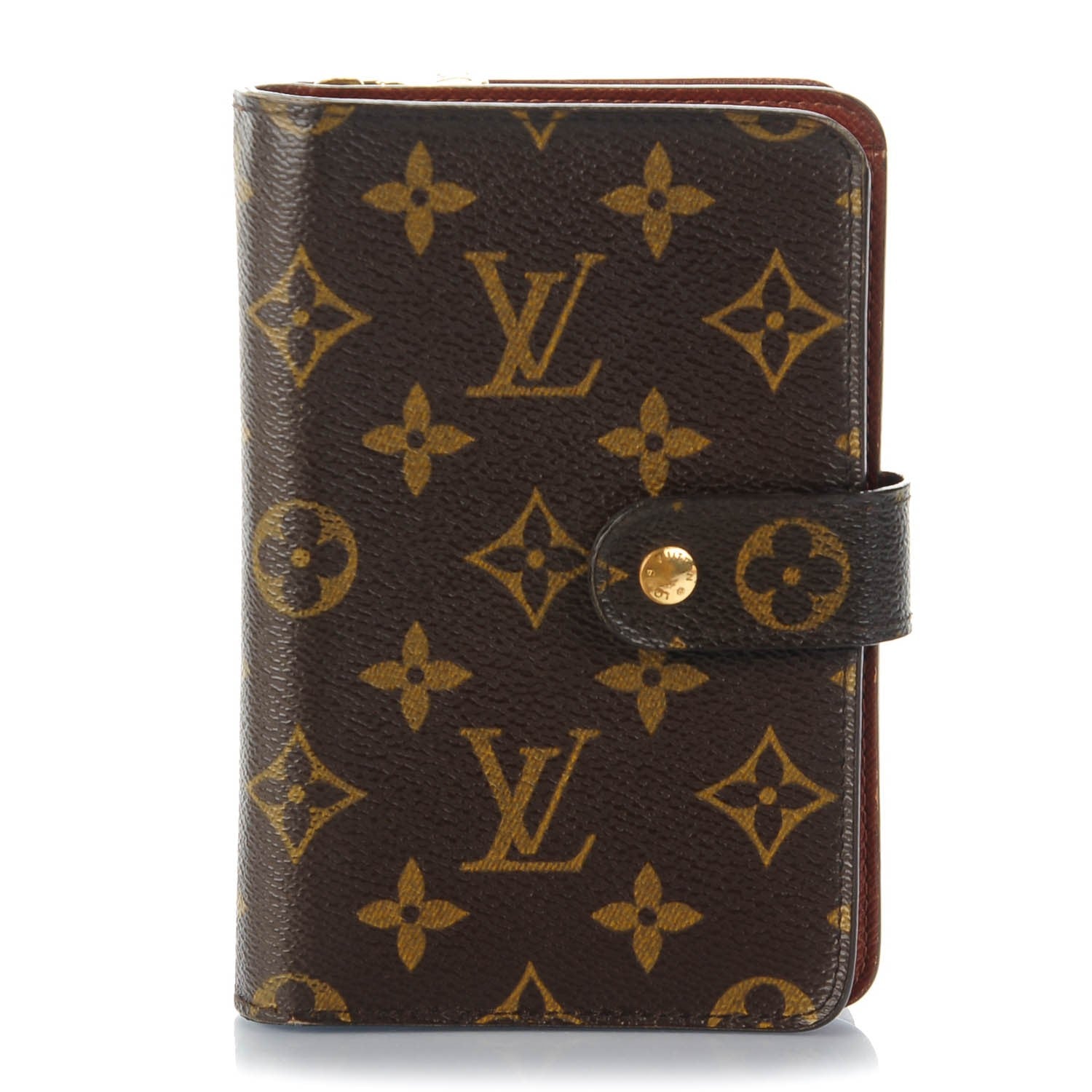 Louis Vuitton Monogram Porte Papier Zippe Wallet 1 of 9