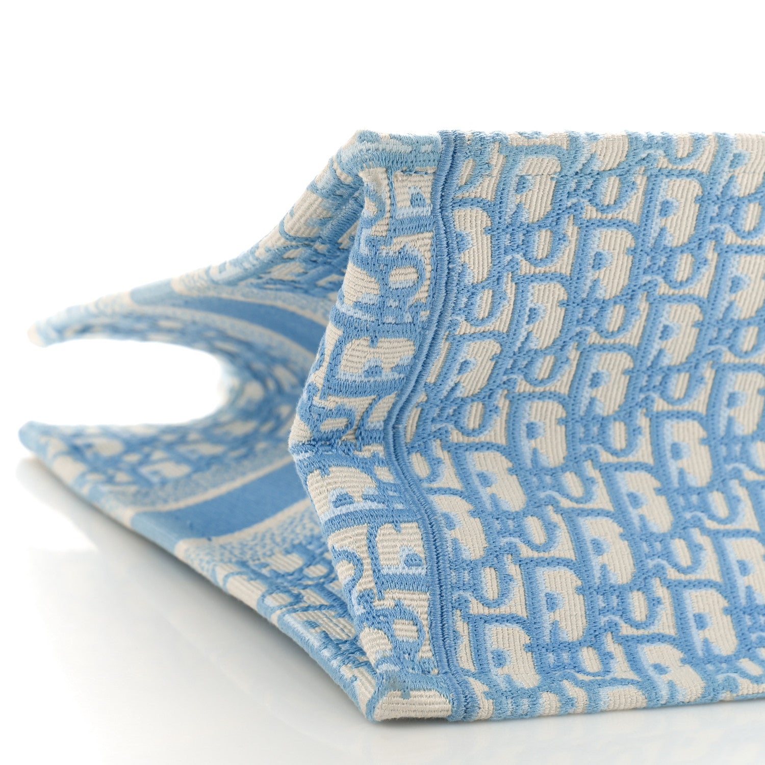 Christian Dior Oblique Medium Book Tote Light Blue 7 of 8