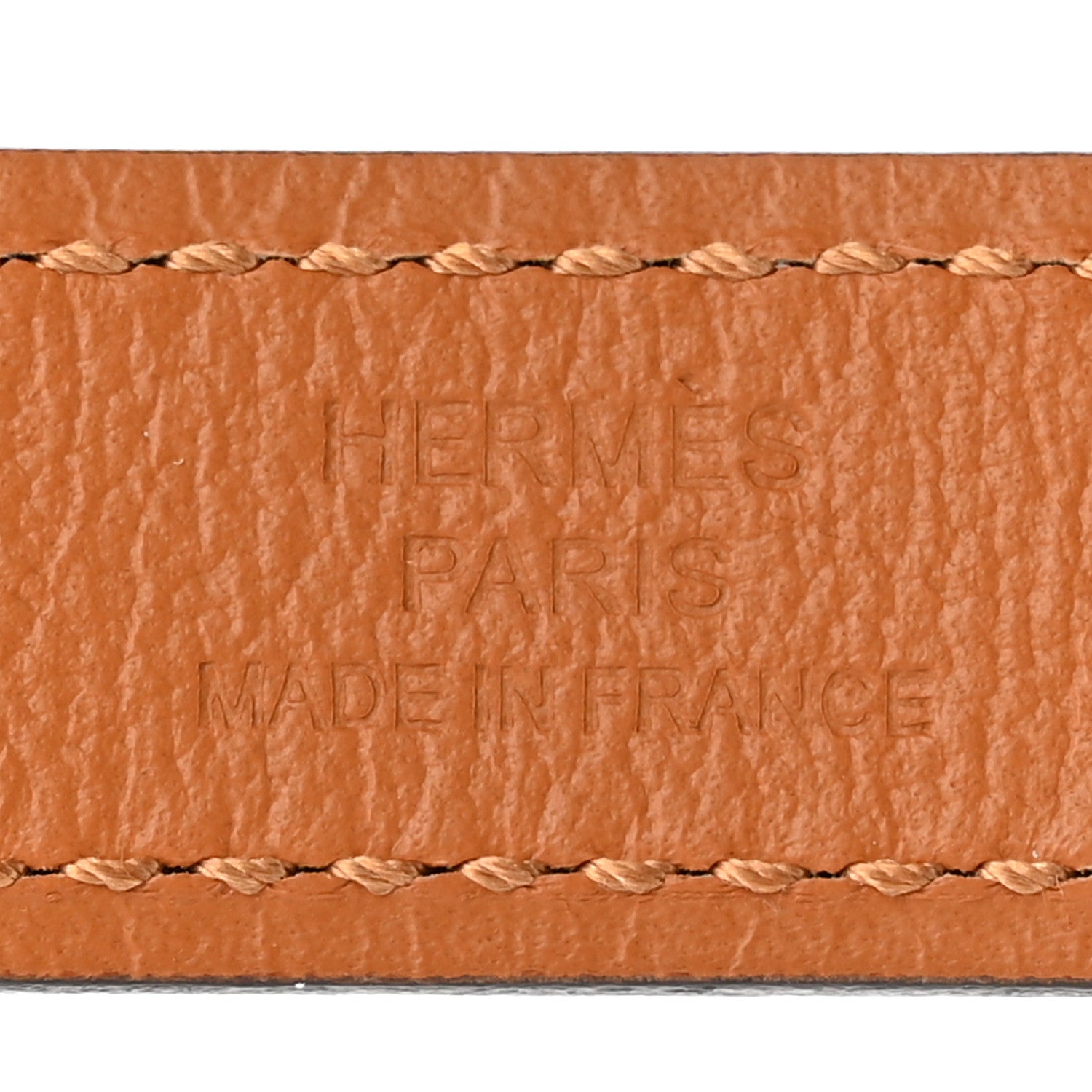 Hermes Epsom Kelly Belt White 3 of 4