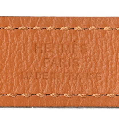 Hermes Epsom Kelly Belt White 3 of 4