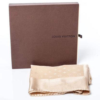 Louis Vuitton Silk Monogram Monaco Scarf 6 of 6