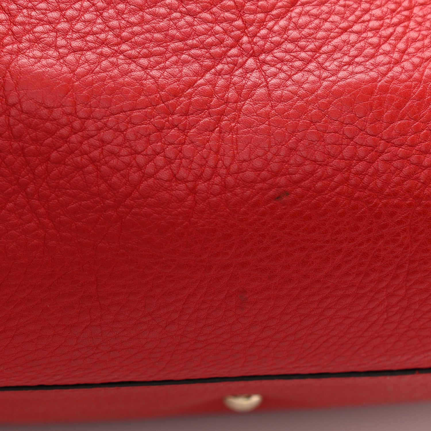 Gucci Pebbled Calfskin Medium Soho Boston Red 24 of 25