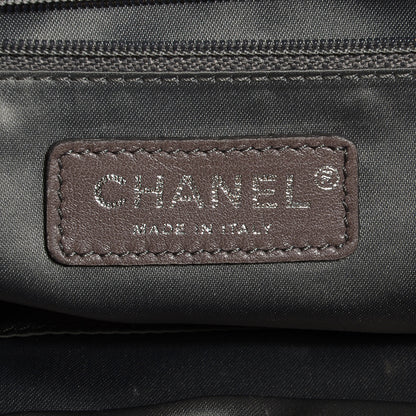 Chanel Calfskin Modern Chain Rhodoid Hobo Black 6 of 7