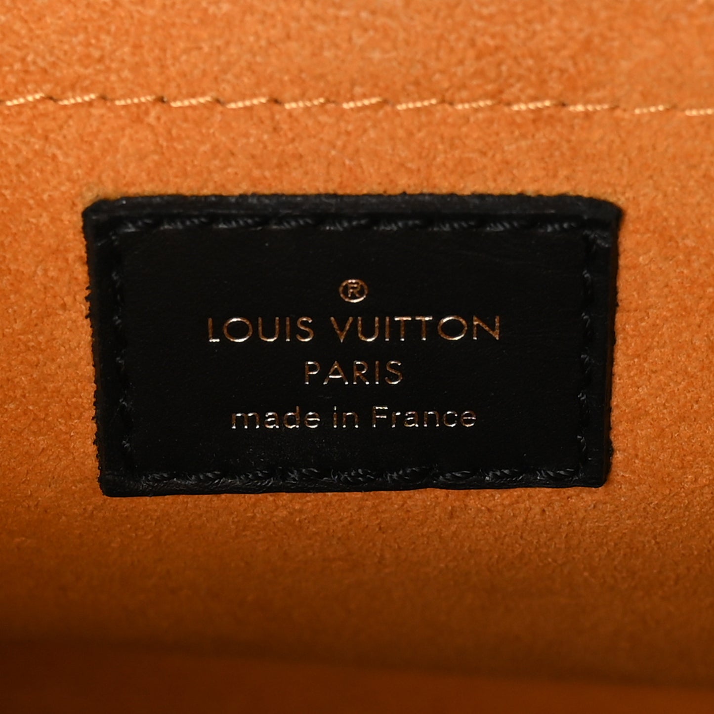 Calfskin Monogram Tufting On My Side Black