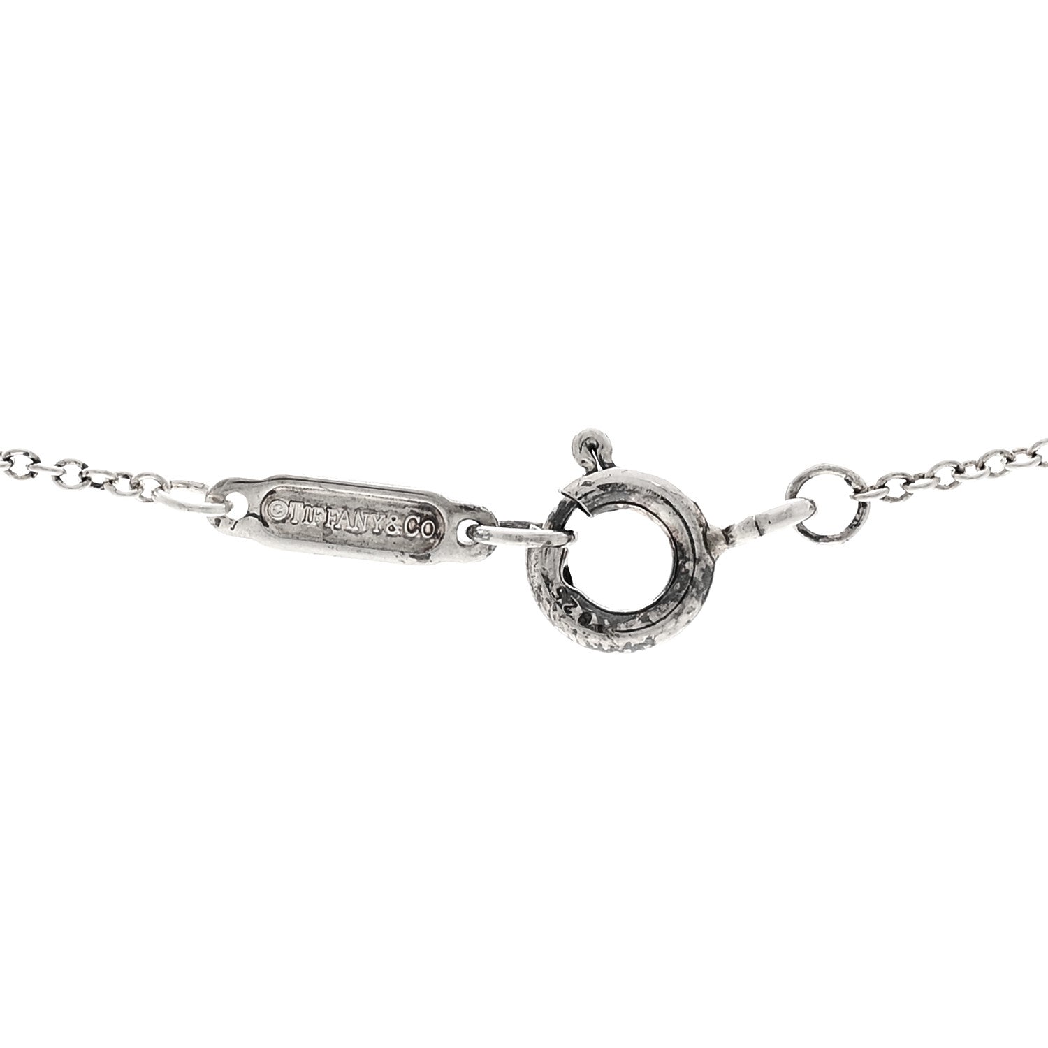 Tiffany Sterling Silver Chain Necklace 18" 4 of 4