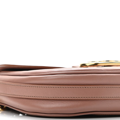 Celine Shiny Calfskin Medium Chain Maillon Triomphe Antique Rose 7 of 9