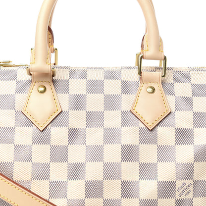 Louis Vuitton Damier Azur Speedy Bandouliere 25 9 of 9